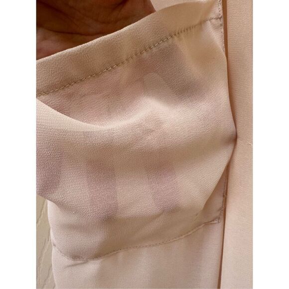 Sweet rain women’s OSFM semi sheer trench kimono duster open coat lightweight cr - Picture 4 of 5